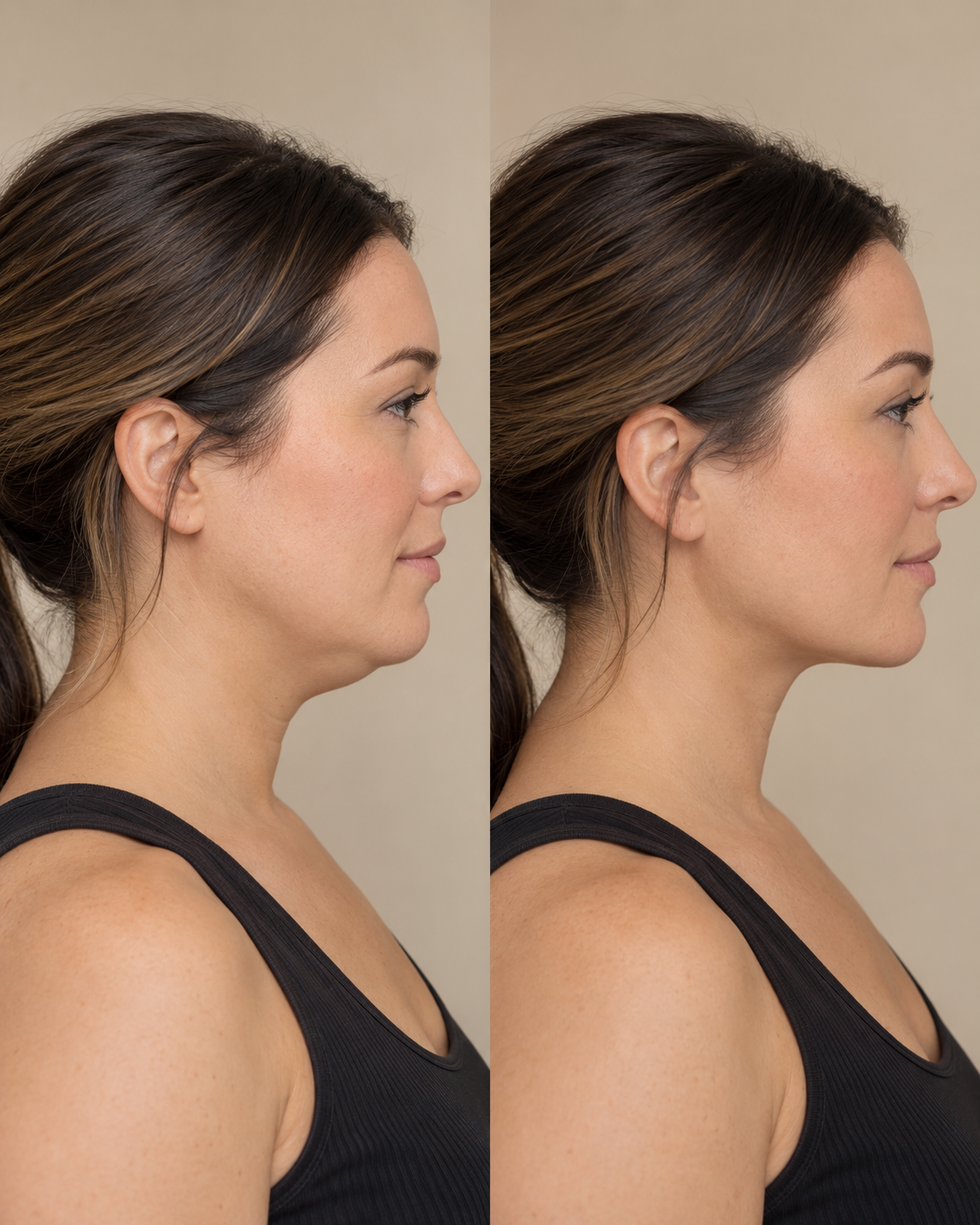 Kybella double chin before and after